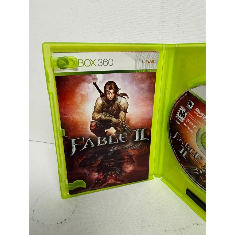 Fable II Xbox 360 Game RPG Action‎ Adventure CIB Complete Classic Lionhead